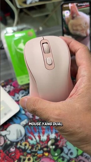 ROBOT Mouse Bluetooth Dual Mode + USB Receiver 2.4G #review #mouse #robot #bluetoothmouse