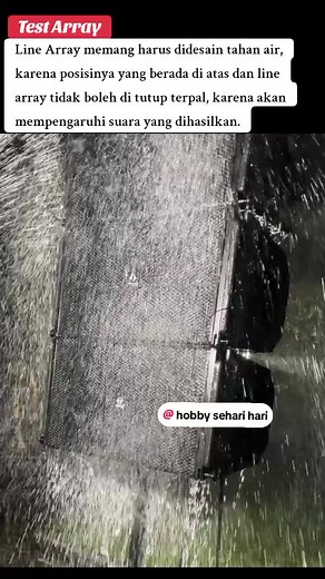 Line Array Tahan Air: Pentingnya Memilih Line Array Anti Air