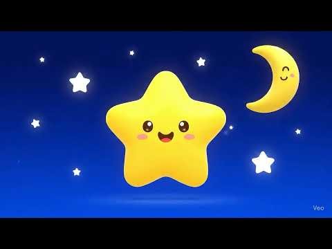 Little Star Baby Lullaby 🌙✨ 1 Hour Peaceful Sleep Music for Babies