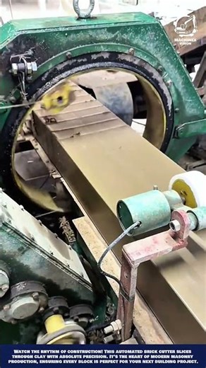 Masonry Machine Rotary Brick Cutter to Create Perfect Block Dimensions for Fast Building