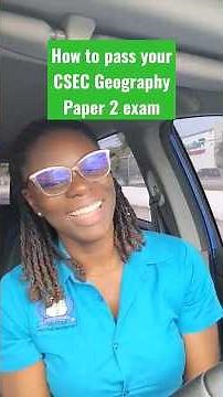 How to pass your Geography Paper 2 Exam - Pt 1