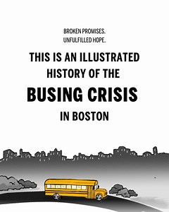 1.7K views · 5 comments | How did the desegregation of Boston’s public schools begin? What did it look like for Black students and teachers as violence and protests escalated? This is an illustrated history of Boston's busing crisis. Read it here. https://trib.al/dpjDzw5 | The Boston Globe | Facebook