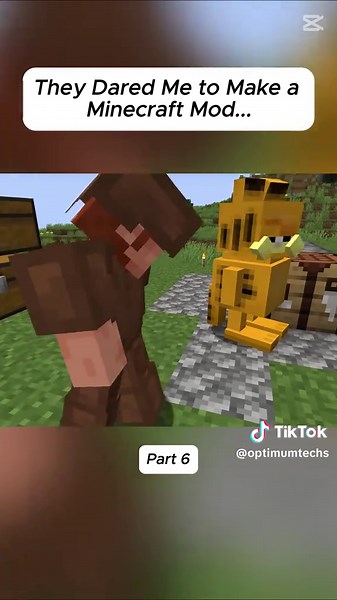 They Dared Me to Make a Minecraft Mod...
