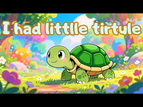 I had littlle tirtule | nursery Rhymes for kids