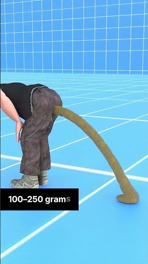 🐀👨💩😳 Animal Poop Weight Comparison You WON'T BELIEVE The Results #3danimation #science #shorts