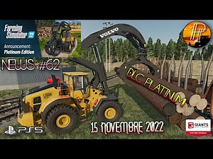 [NEWS FS22] #62: DLC FORESTIER FIN D'ANNEE : FS22 EDITION PLATINUM!!!