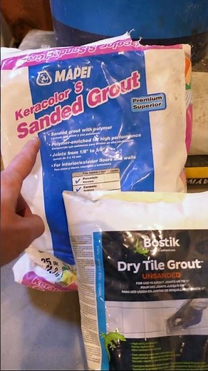 The Difference Between Sanded And Unsanded Grout