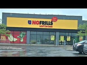 What You Can Buy For $158 in Canada | No Frills Grocery Store