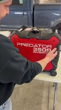 BERG Extended Run Fuel System from IPI Industries for Predator 3500 Generator Setup Tip