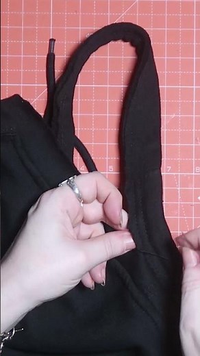 How to cut the hood off a hoodie