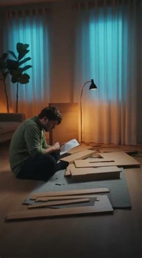 IKEA assembly turns existential 🤯