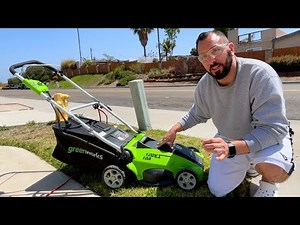 GreenWorks Electric Lawn Mower Full Review & How It Works