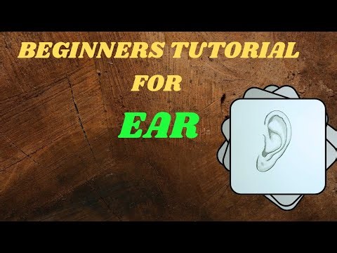 HOW TO DRAW AN EAR STEP BY STEP /EAR DRAWING TUTORIAL STEP BY STEP