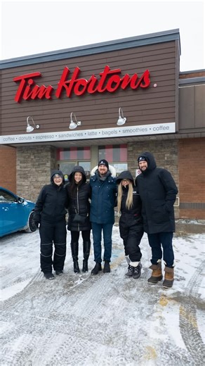 The Peggy Hill Team | Real Estate In Simcoe County | Today might be called #BlueMonday, but we wanted to flip the script 💙 We stopped by Tim Hortons this morning to surprise a few drive-thru... | Instagram