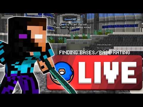 Donut SMP: Base Making/Money Grinding | Live