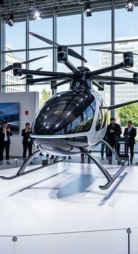 2025 Ride-On Quad-Rotor eVTOL Prototype Demo Watch It Fly High #eVTOL #TechInnovation #FlyingCar