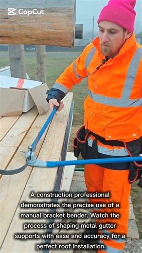 Master the Art of Gutter Bracket Bending
