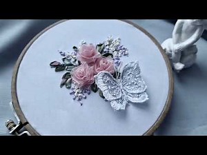 Butterfly Embroidery: Stunning 3D Step-by-Step 3D Butterfly Embroidery StumpWork