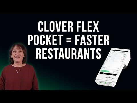 Best Tableside POS for Restaurants: Clover Flex Pocket Explained