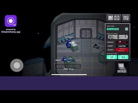 Among us with fans!!! (Actually live unlike all others)