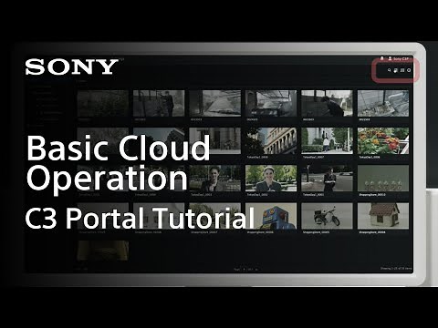 C3 Portal tutorial video | Basic Cloud Operation | Cloud-based gateway service | Sony