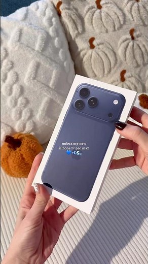 iPhone 17 Pro Max Deep Blue | Aesthetic Unboxing for 2026