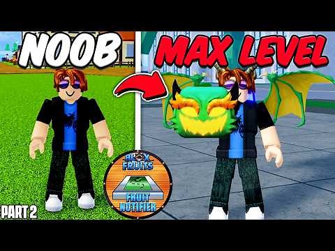 Noob to MAX Level With FRUIT NOTIFIER Part 2 | Roblox Blox Fruits
