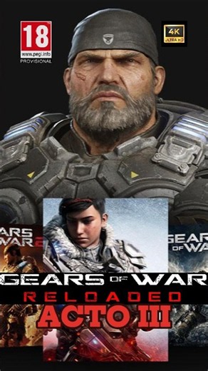 Gameplay de: Gears of War RELOADED (acto III) #gearsofwar