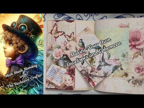 Mish Mash Monday, Making your own envelopes and ephemera