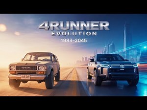 Toyota 4Runner Evolution (1983–2045) 🚙 | From Off-Road Legend to AI HyperTruck