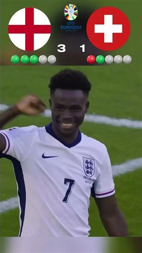 England vs Switzerland 😮🔥 | EURO 2024 Shootout