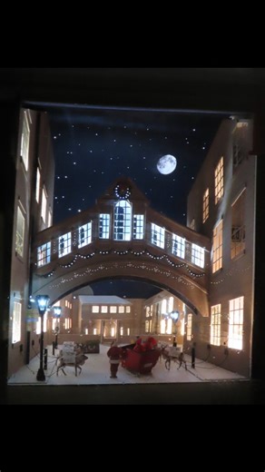 Have you seen our Appleton Advent display at night? #adventcalendar #communityshop #Christmas | Appleton Community Shop | Facebook