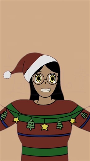 Merry Christmas :D #christmas #iztheweirdo #animation #art