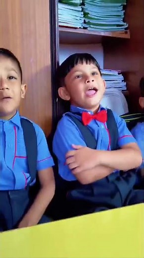 Fun with Shapes! | Junior KG Kids Explore Shapes at #Samara Kindergarten 🎨🔺🟦"📝#anjumpatel