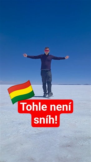 Tohle není sníh! Největší solná pláň světa 🇧🇴 Salar de Uyuni