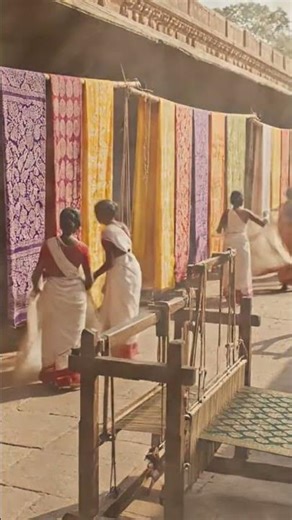 The Timeless Art of the Handloom | A Journey Through Indian Silk & Cotton #silkweaving