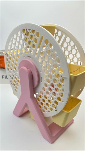 ♻️ Don’t Throw Away Empty Spools | 3D Printed Ferris Wheel Storage Box #3dprinting #bambulab
