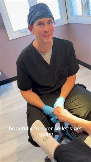 Years of foot pain fixed in 20 minutes with 1 poke. Dr Tagge demonstrates PRISM foot surgery