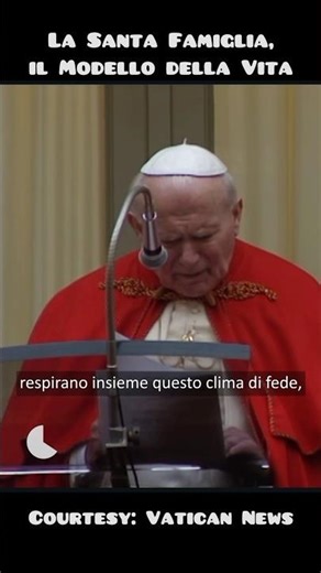 La Santa Famiglia, il Modello della Vita