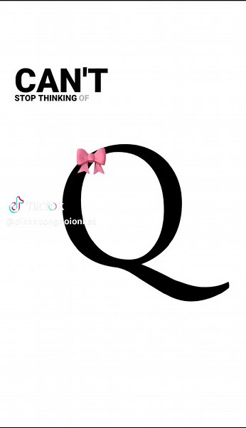 chữ Q to cài nơ #trending #trendanglai #trendchutocaino #bangchucaialphabet #xuhuong #trend #chuQtocaino
