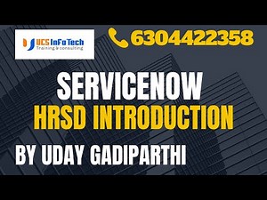 Day 2 ServiceNow HRSD introduction explained in detail.Contact us at 6304422358
