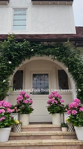 1.7M views · 392 reactions | BACK IN STOCK I’d run! ‍♀️‍♀️ Comment below P12 for shopping details to be sent straight to you! Still not over these pink hydrangeas... and guess what? They’re fake!  The prettiest little hack to keep that fresh flower look all season long—no watering, no wilting, just pure joy. You have been waiting months and they are back ❤️ #fauxflowers #easybutton #hydrangeahappy | Casey Leigh Wiegand | Facebook