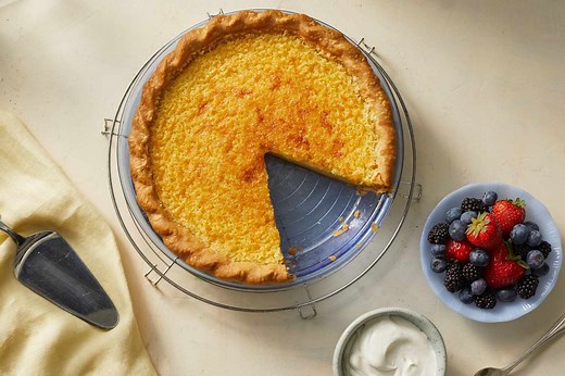 Why This Southern Buttermilk Pie Deserves A Spot On Your Holiday Table