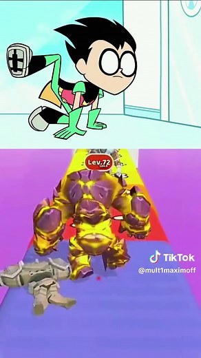 Part 4. #clips #series #starfire #robin #cyborg #beastboy #raven #teentitansgo #fyp