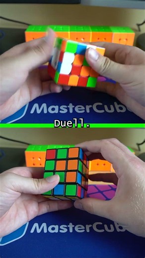 3x3x4 vs 4x4 Rubik's Cube 😲