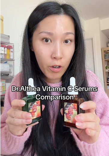 Dr. Althea Vitamin C Serums: Gentle vs. Boosting