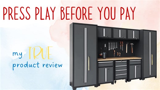 Watch My Review of Garage Storage System on Amazon Live