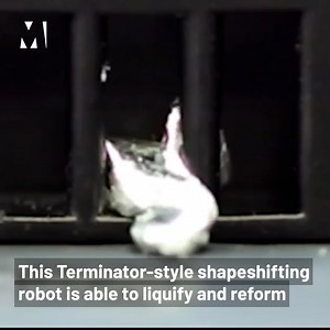 We think it's safe to say the engineers behind this shapeshifting liquid metal robot have been watching too many Terminator movies 🤖 | Metro