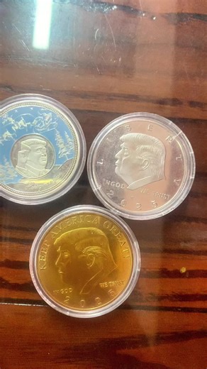 Trump special commemorative coin series##goldcoin #silvercoin #Oldcoins #collection