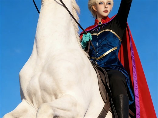 整个阿伦黛尔都为她倾倒